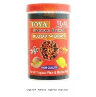 Toya Fish Food Freeze Dried Blood Worms 40 Gm